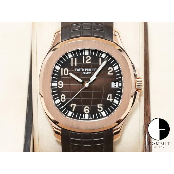 パテックフィリップ アクアノート Ref.5167R-001 ローズゴールド ブラウン文字盤