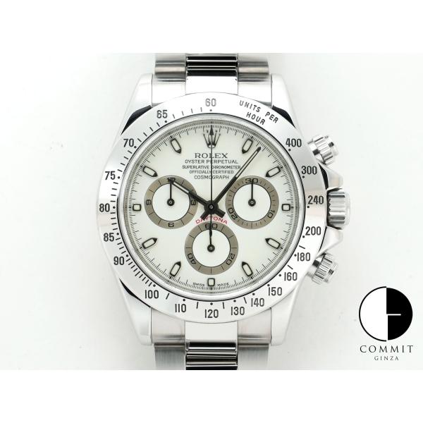 ロレックス デイトナ Ref.116520 ステンレススチール アイボリー文字盤