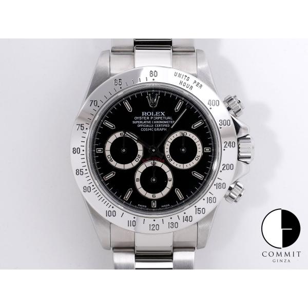 ロレックス デイトナ エルプリメロ Ref.16520 SS ブラック文字盤