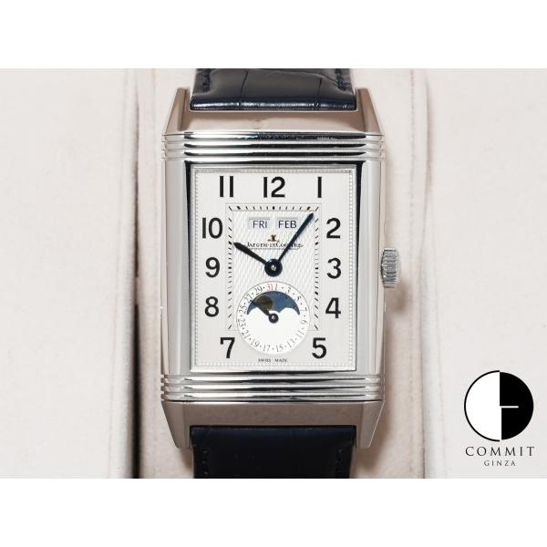 ジャガールクルト グランドレベルソ カレンダー Ref.Q3758420 ステンレススチール シルバ...