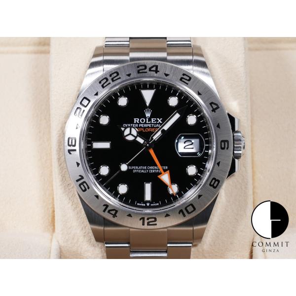 ロレックス エクスプローラーII Ref.226570 SS ブラック文字盤