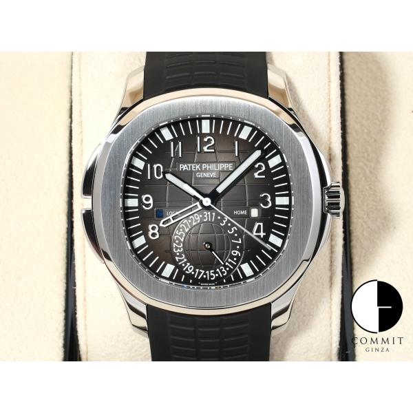 パテックフィリップ アクアノート トラベルタイム Ref.5164A-001 ステンレススチール ブ...