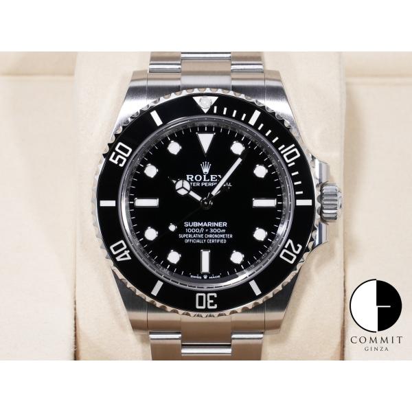 ロレックス サブマリーナー ノンデイト Ref.124060 ステンレススチール ブラック文字盤