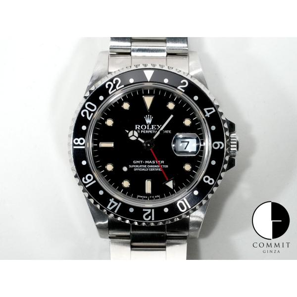 ロレックス GMTマスター Ref.16700 ステンレススチール ブラック文字盤 オイスターブレス...