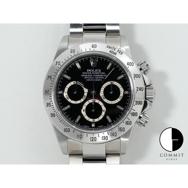 ロレックス デイトナ エルプリメロ Ref.16520 ステンレススチール ブラック文字盤