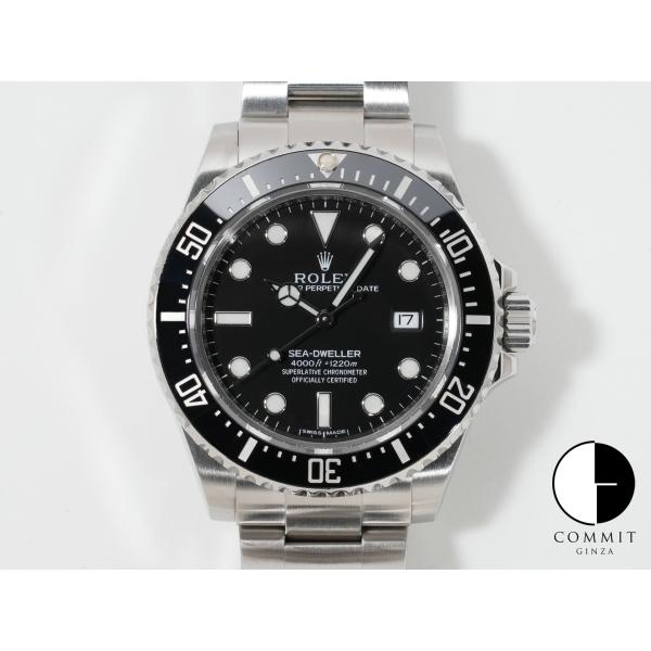 ロレックス シードゥエラー 4000 Ref.116600 SS ブラック文字盤