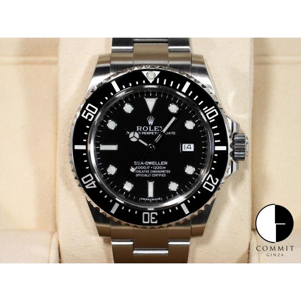 ロレックス シードゥエラー 4000 Ref.116600 ステンレススチール ブラック文字盤