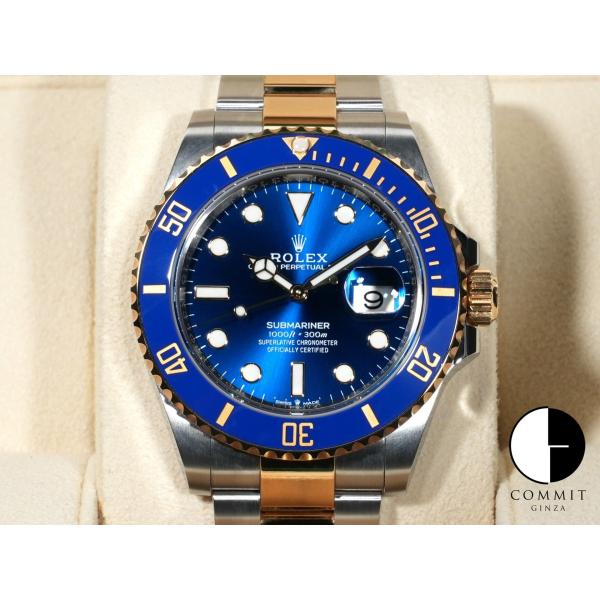 ロレックス サブマリーナー デイト Ref.126613LB ステンレススチール/イエローゴールド ...