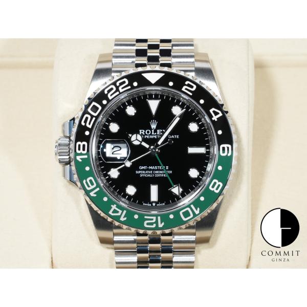 ロレックス GMTマスターII Ref.126720VTNR ステンレススチール ブラック文字盤 ジ...