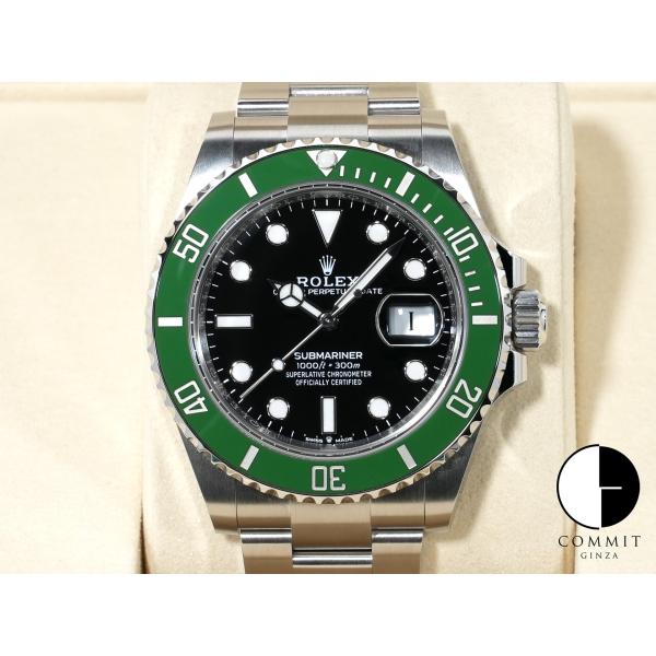 ロレックス サブマリーナー デイト Ref.126610LV ステンレススチール ブラック文字盤