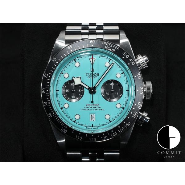 チューダー(チュードル) ブラックベイ クロノ Ref.79360N ステンレススチール フラミンゴ...