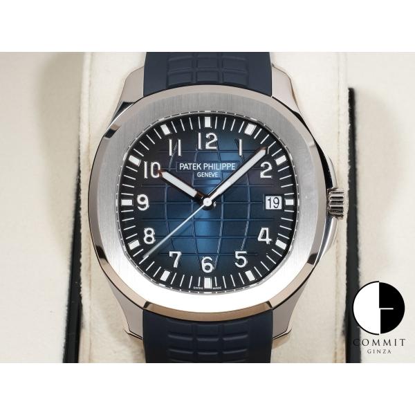 パテックフィリップ アクアノート Ref.5168G-001 ホワイトゴールド ミッドナイトブルー文...