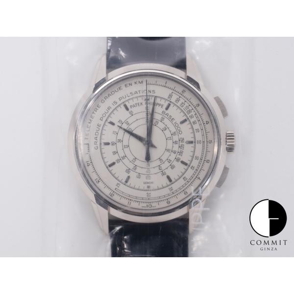 パテックフィリップ クロノグラフ Ref.5975G-001 18KWG シルバー文字盤