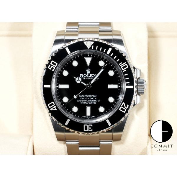 ロレックス サブマリーナー ノンデイト Ref.114060 ステンレススチール ブラック文字盤