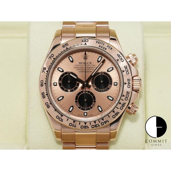 ロレックス デイトナ Ref.116505 エバーローズゴールド ピンクxブラック文字盤