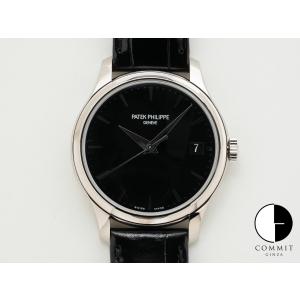 パテックフィリップ カラトラバ Ref.5227G-010 18KWG ブラック文字盤｜commitginza