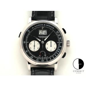 A.ランゲ＆ゾーネ ダトグラフ アップ/ダウン Ref.405.035 PT ブラック文字盤｜commitginza