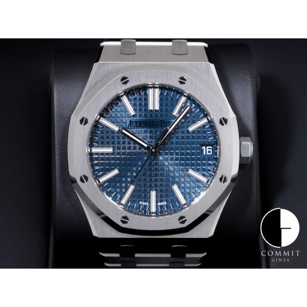 オーデマピゲ ロイヤルオーク Ref.15510ST.OO.1320ST.06 SS ナイトブルー文...