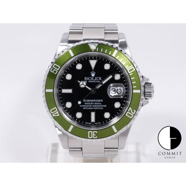 ロレックス サブマリーナー デイト Ref.16610LV SS ブラック文字盤