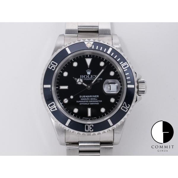 ロレックス サブマリーナー デイト Ref.16610 ステンレススチール ブラック文字盤