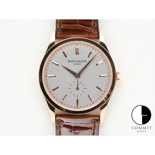 パテックフィリップ カラトラバ Ref.5196R-001 ローズゴールド シルバー文字盤