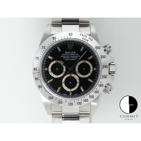 ロレックス デイトナ エルプリメロ Ref.16520 ステンレススチール ブラック文字盤