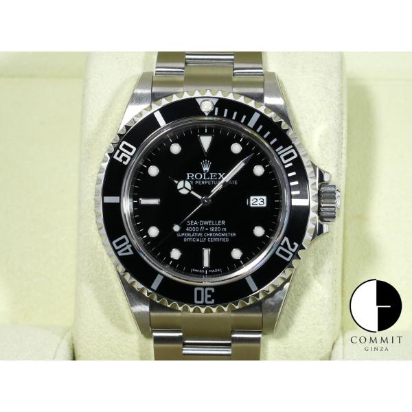 ロレックス シードゥエラー Ref.16600 ステンレススチール ブラック文字盤