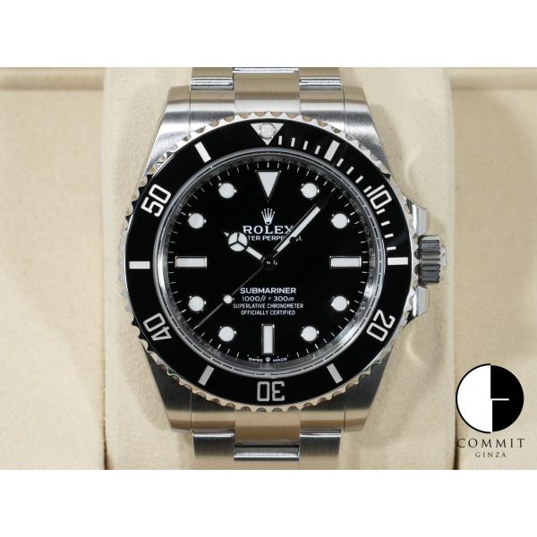 ロレックス サブマリーナー ノンデイト Ref.124060 ステンレススチール ブラック文字盤