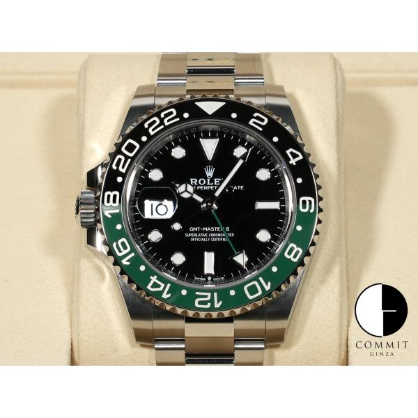 ロレックス GMTマスターII Ref.126720VTNR SS ブラック文字盤 オイスターブレス...
