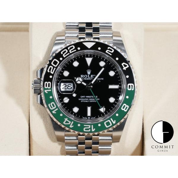 ロレックス GMTマスターII Ref.126720VTNR SS ブラック文字盤 ジュビリーブレス...