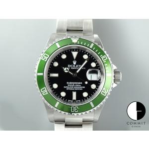 ロレックス サブマリーナー デイト SS Ref.16610LV Serial.D（2005年頃）｜commitginza