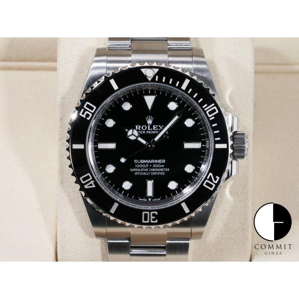 ロレックス サブマリーナー ノンデイト Ref.124060 SS ブラック文字盤
