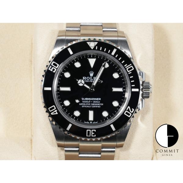 ロレックス サブマリーナー ノンデイト Ref.124060 SS ブラック文字盤