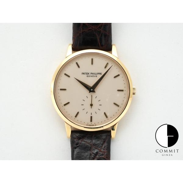 パテックフィリップ カラトラバ Ref.3893J イエローゴールド アイボリー文字盤