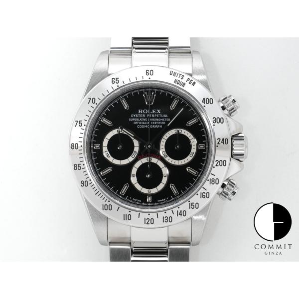 ロレックス デイトナ エルプリメロ Ref.16520 ステンレススチール ブラック文字盤