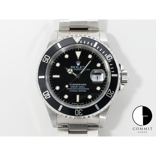 ロレックス サブマリーナー デイト Ref.16610 ステンレススチール ブラック文字盤