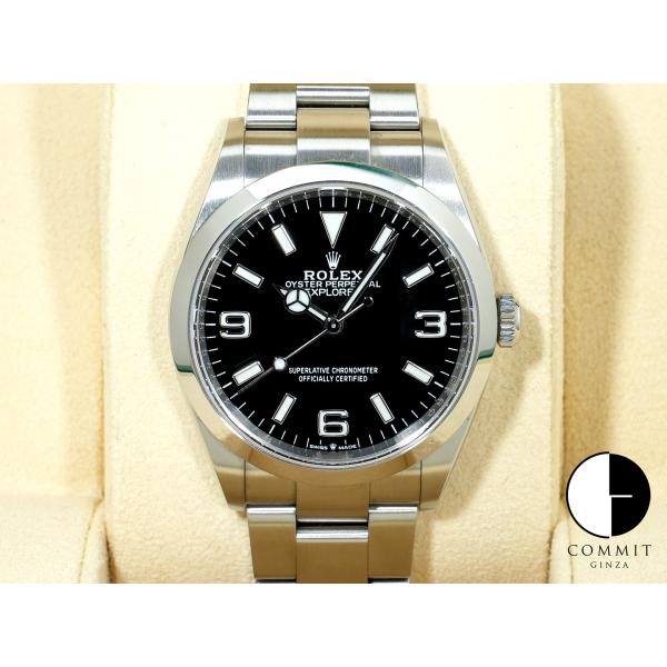 ロレックス エクスプローラー36 Ref.124270 SS ブラック文字盤