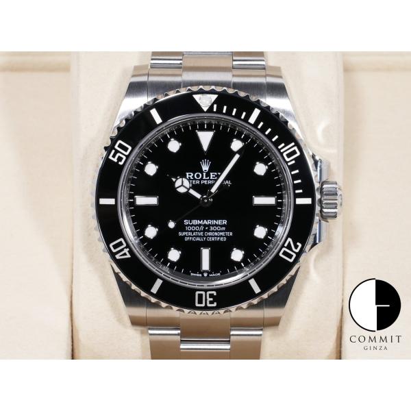 ロレックス サブマリーナー ノンデイト Ref.124060 SS ブラック文字盤