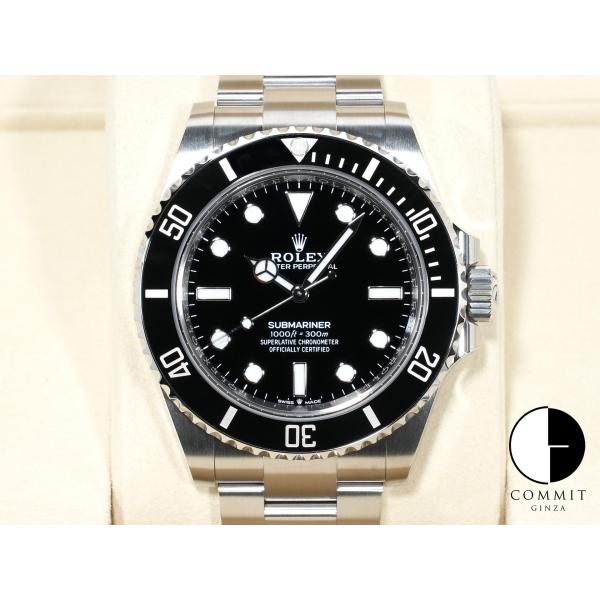 ロレックス サブマリーナー ノンデイト Ref.124060 ステンレススチール ブラック文字盤