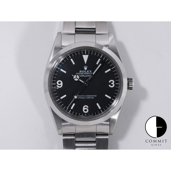ロレックス エクスプローラーI Ref.1016 ステンレススチール ブラック文字盤