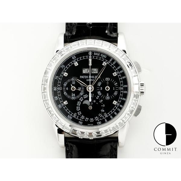 パテックフィリップ パーペチュアルカレンダー クロノグラフ Ref.5971P-001 プラチナ ブ...