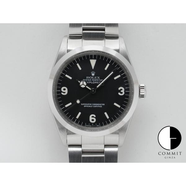 ロレックス エクスプローラーI Ref.1016 ステンレススチール ブラック文字盤