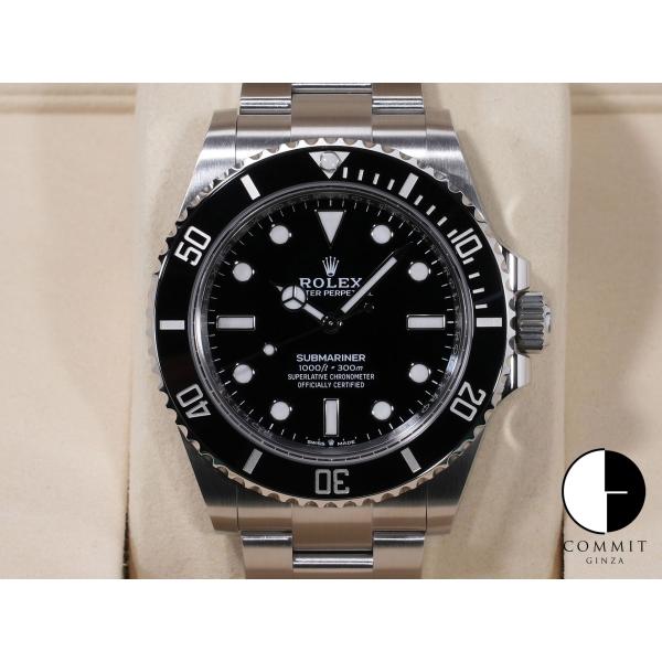 ロレックス サブマリーナー ノンデイト Ref.124060 SS ブラック文字盤