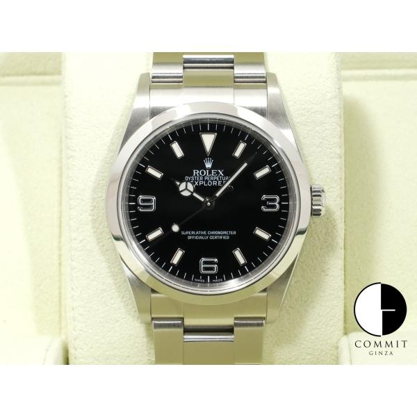 ロレックス エクスプローラーI Ref.114270 SS ブラック文字盤