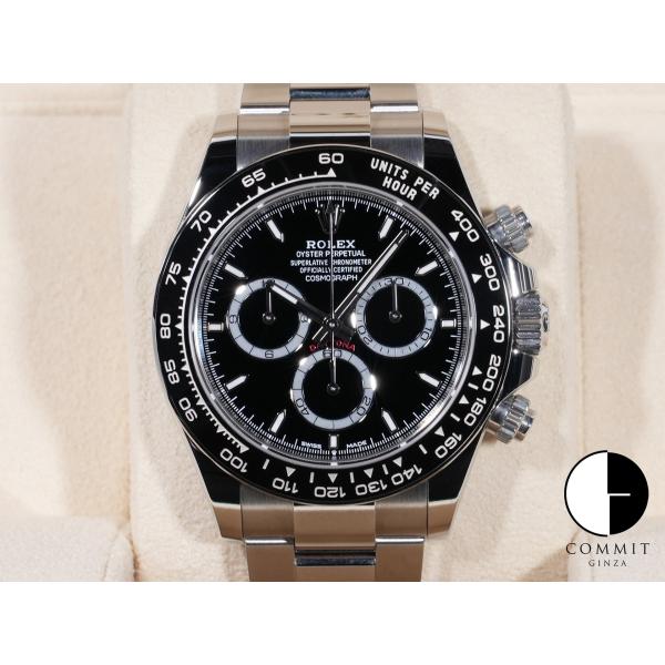 ロレックス デイトナ Ref.126500LN ステンレススチール ブラック文字盤