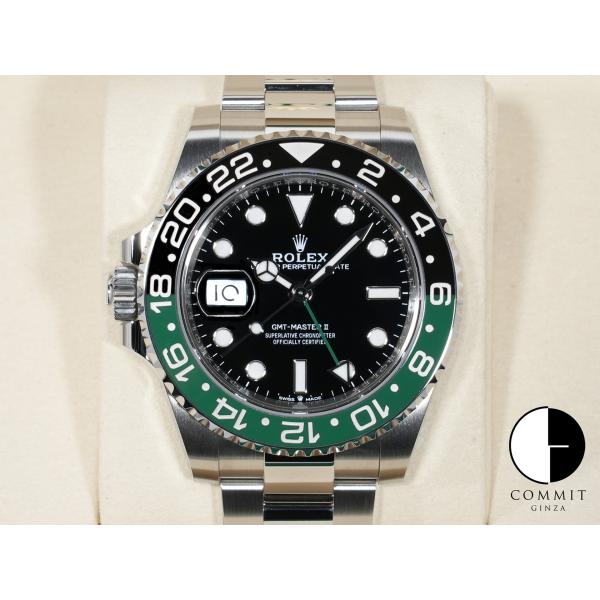 ロレックス GMTマスターII Ref.126720VTNR SS ブラック文字盤 オイスターブレス...