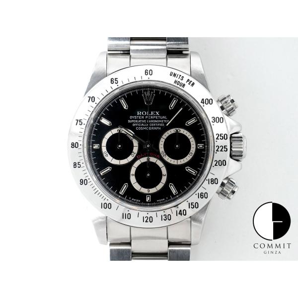 ロレックス デイトナ エルプリメロ Ref.16520 ステンレススチール ブラック文字盤