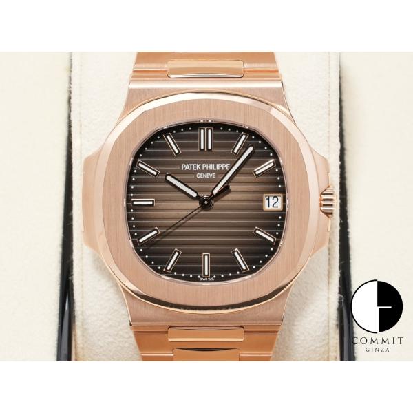 パテックフィリップ ノーチラス Ref.5711/1R-001 ローズゴールド ブラウン・ブラック・...