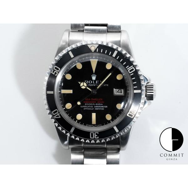 ロレックス シードゥエラー Ref.1665 ステンレススチール ブラック文字盤