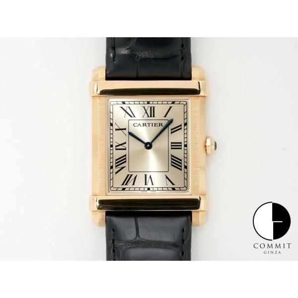 カルティエ タンクシノワーズ Ref.WGTA0088 イエローゴールド シャンパン文字盤